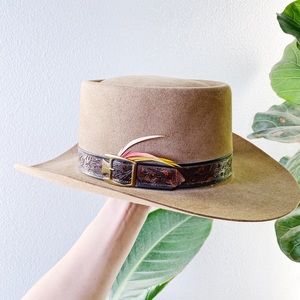 Vintage Genuine Stetson Revenger Cowboy Hat